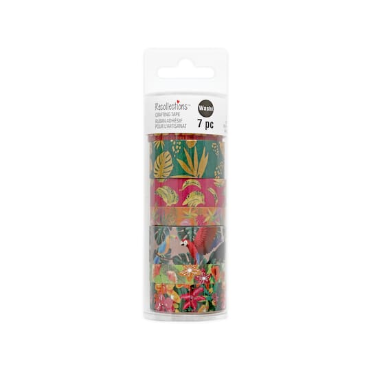 7-Piece Hothouse Washi Tape Tube by Recollections™